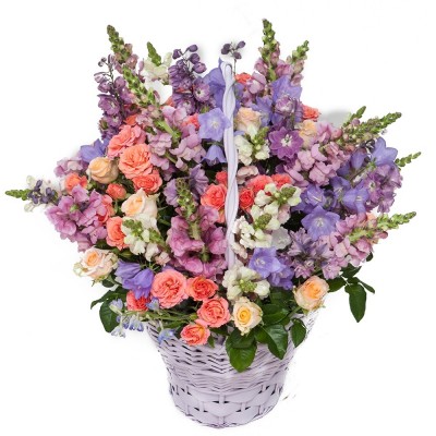 Kosz "Kolorowy ogród"